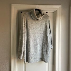 Grey long sweater